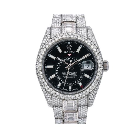 diamond sky dweller rolex|rolex sky dweller 42mm.